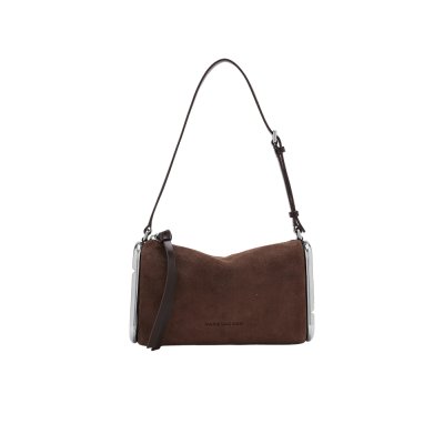 THE SCENE SMALL SHOULDER BAG IN SUEDE